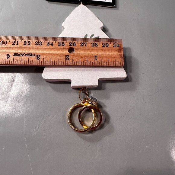 Christmas Shoppe Ornament Tree First Together Bride Groom Wedding Holiday - Picture 9 of 10